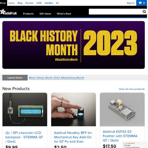 About : Adafruit Industries, Unique & fun DIY electronics and kits.